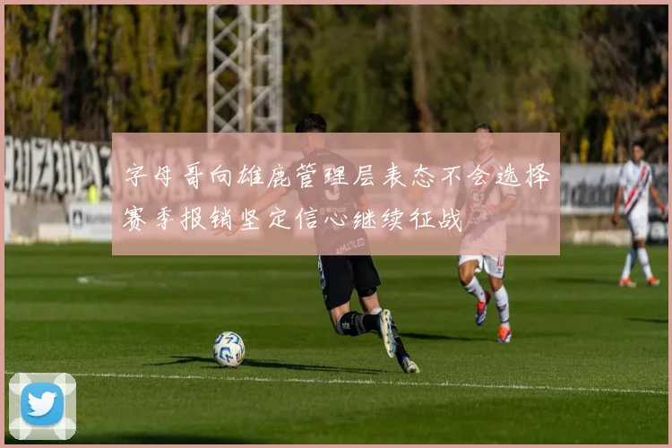 字母哥向雄鹿管理层表态不会选择赛季报销坚定信心继续征战